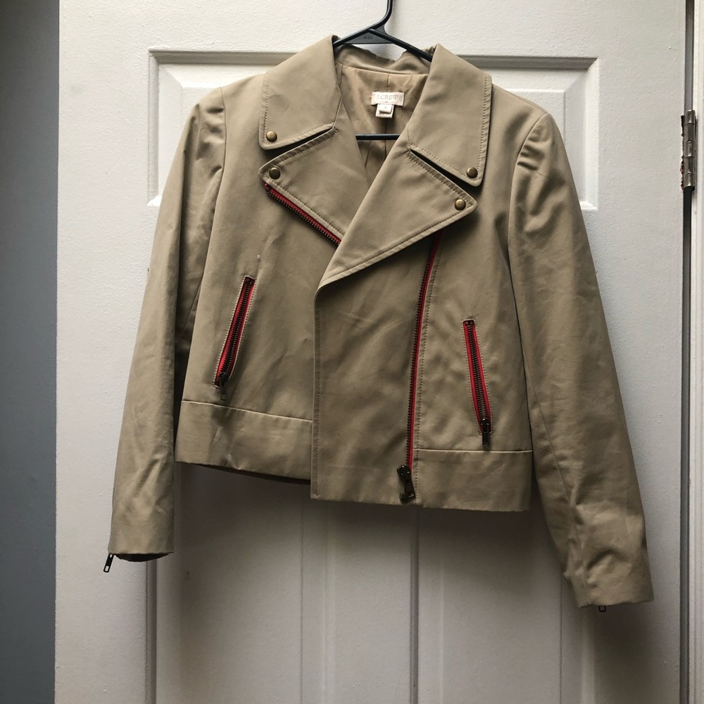 JCrew short trench
